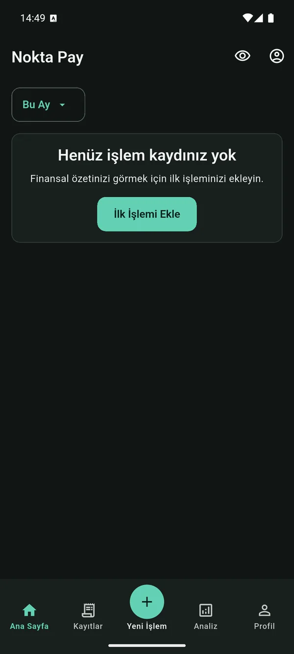 Nokta Pay ana sayfası